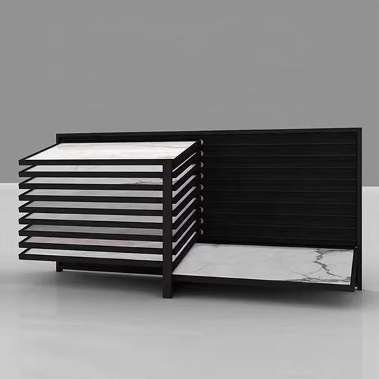 Multi-layer drawer type tile sample display cabinet